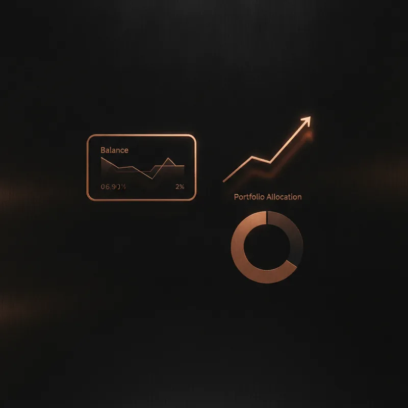 Koç Güven Capital Bakiye, performans kartları ve son işlem aktivitesini gösteren kontrol paneli